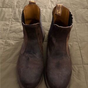 Dr. Martens Dark Brown Leather Boots
